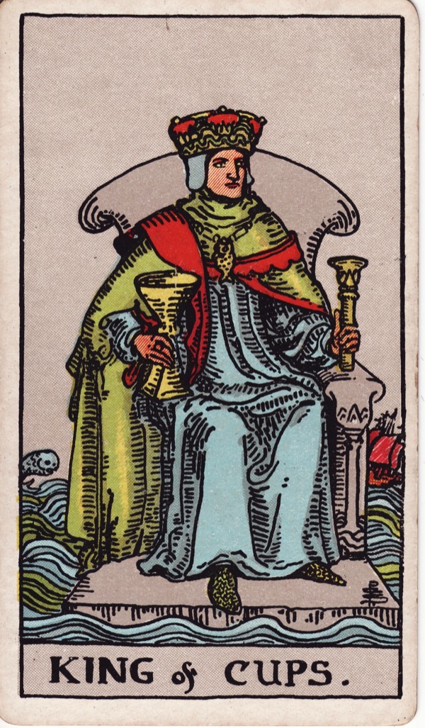 King of Cups from the Rider-Waite-Smith tarot deck