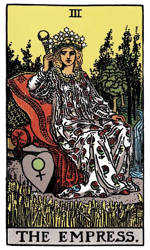 The Empress from the Rider-Waite-Smith tarot deck